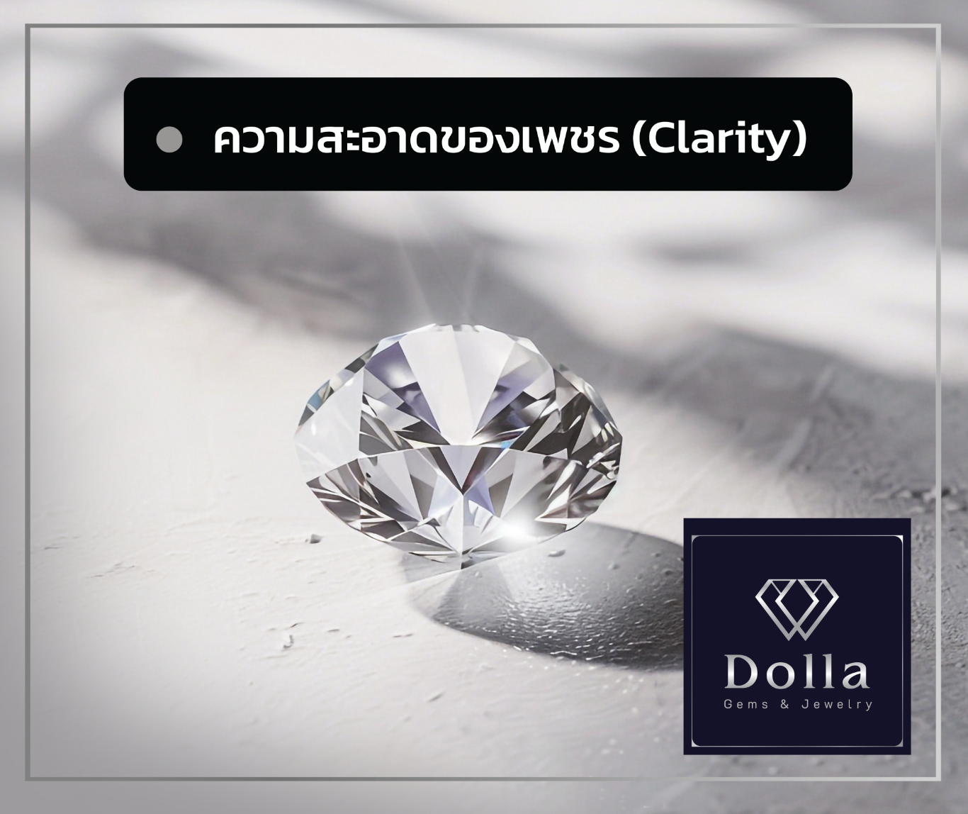 ความสะอาดของเพชร (Clarity)